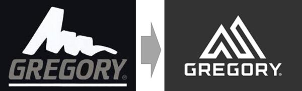 GREGORYの新旧ロゴ比較
